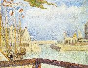 Georges Seurat Port en Bessin, Sunday oil painting picture wholesale